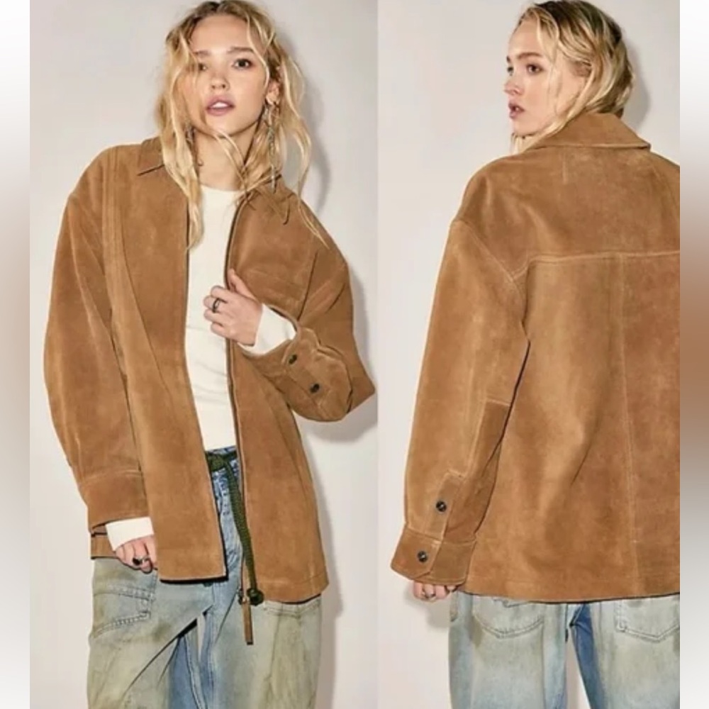 Free People Rosie real suede jacket - Picture 6 of 15